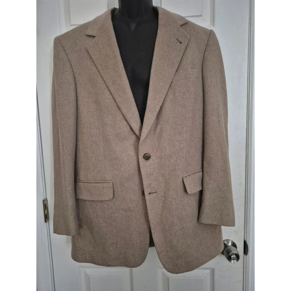 Nathan David Pincus Bros Maxwell Cashmere Blazer Mens Sport Coat Jacket 43R‎